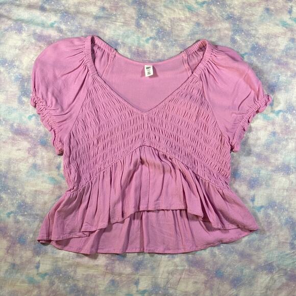 BP • Frilly Ruched Princess Top - Picture 2 of 10